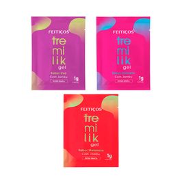 Sachê Tremilik Gel Vibrador Líquido Beijável 1g Feitiços