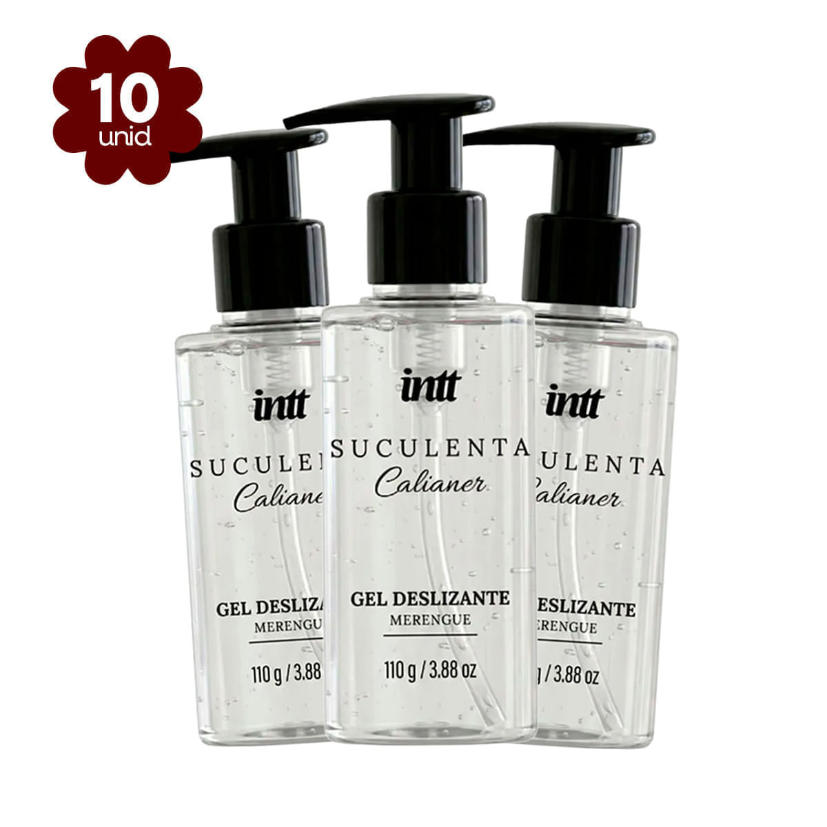 Kit com 10 Suculenta Gel Deslizante by Calianer 110g