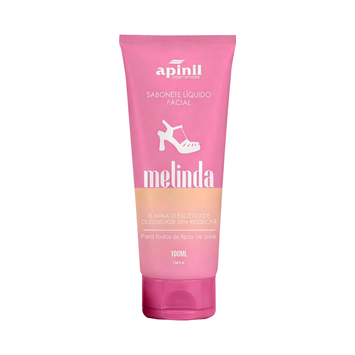 Sabonete Líquido Facial Melinda 100ml Apinil Cosméticos