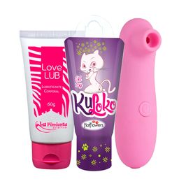Kit com Woman Suction Estimulador de Clitóris Kuloko e Love Lub Neutro