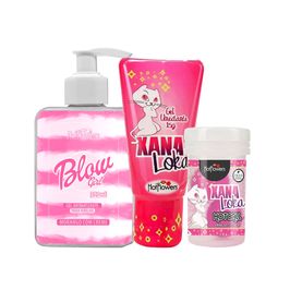 Kit com Blow Girl Xana Loka e Hot Ball Xana Loka