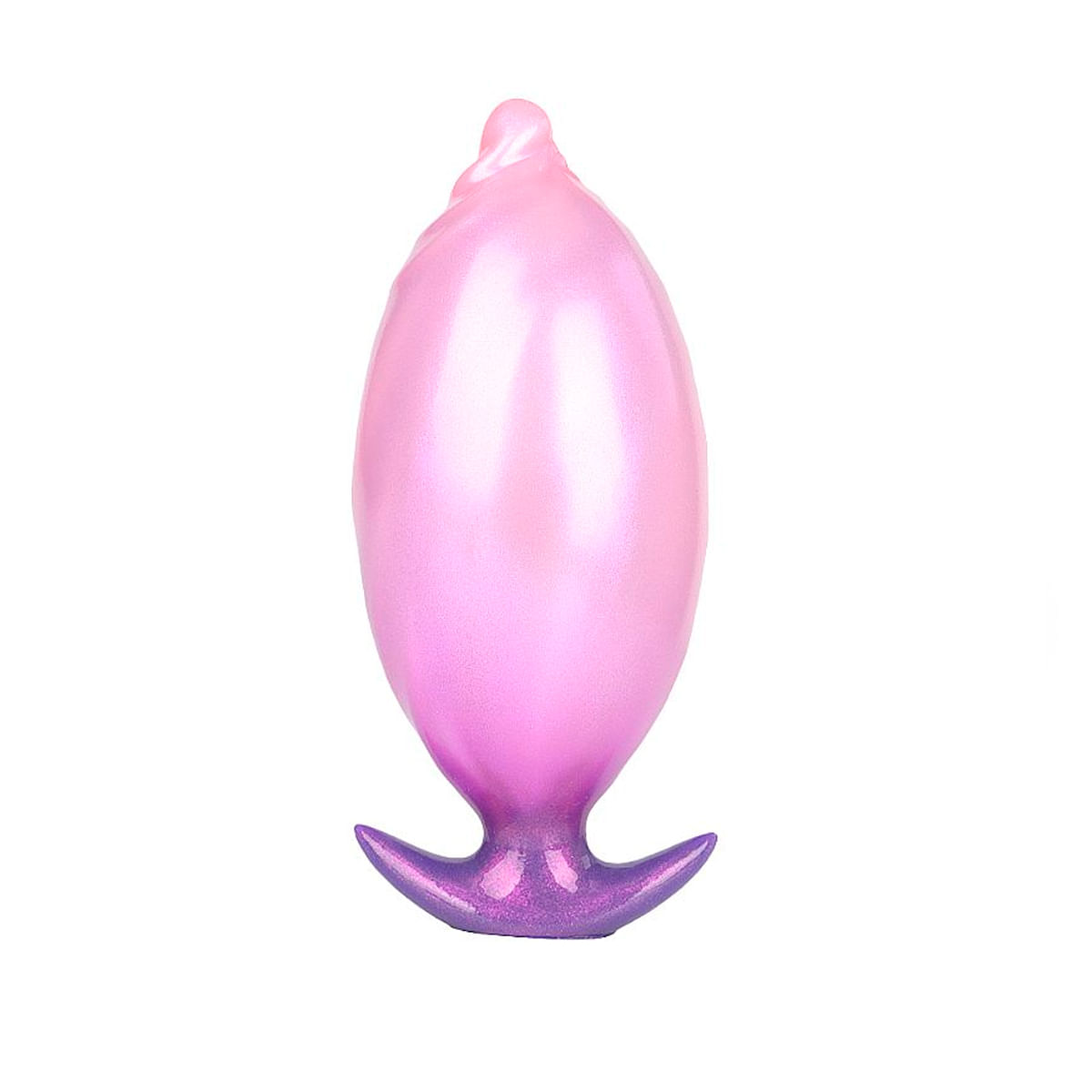 Plug Anal de Silicone Inflável com Texturas 13x4.0 Sexy Import
