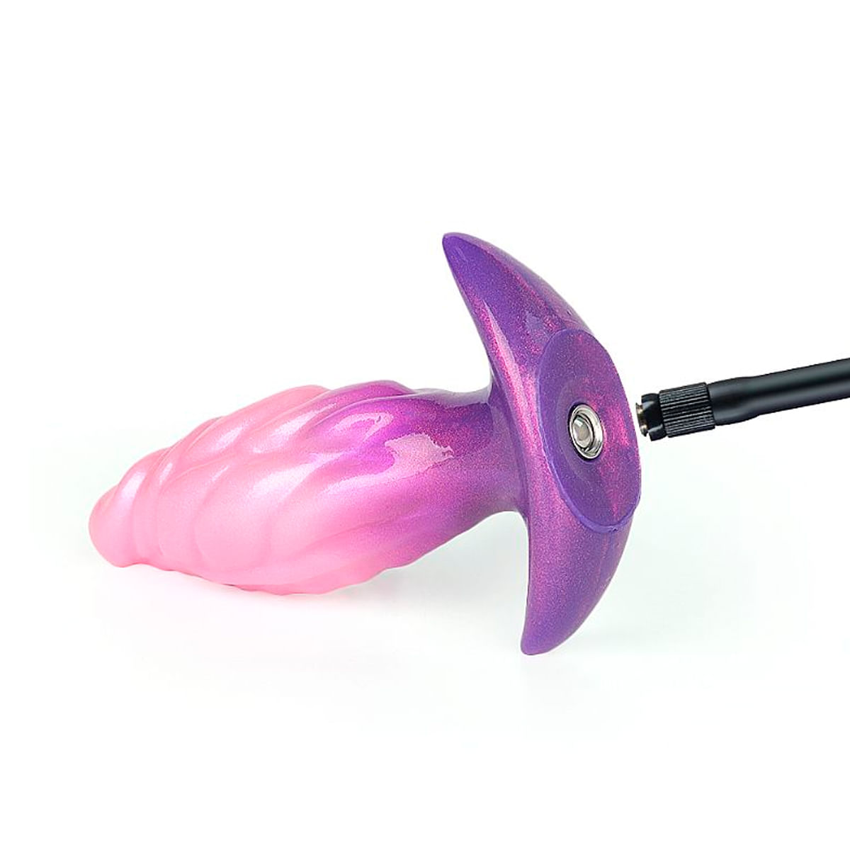 Plug Anal de Silicone Inflável com Texturas 13x4.0 Sexy Import