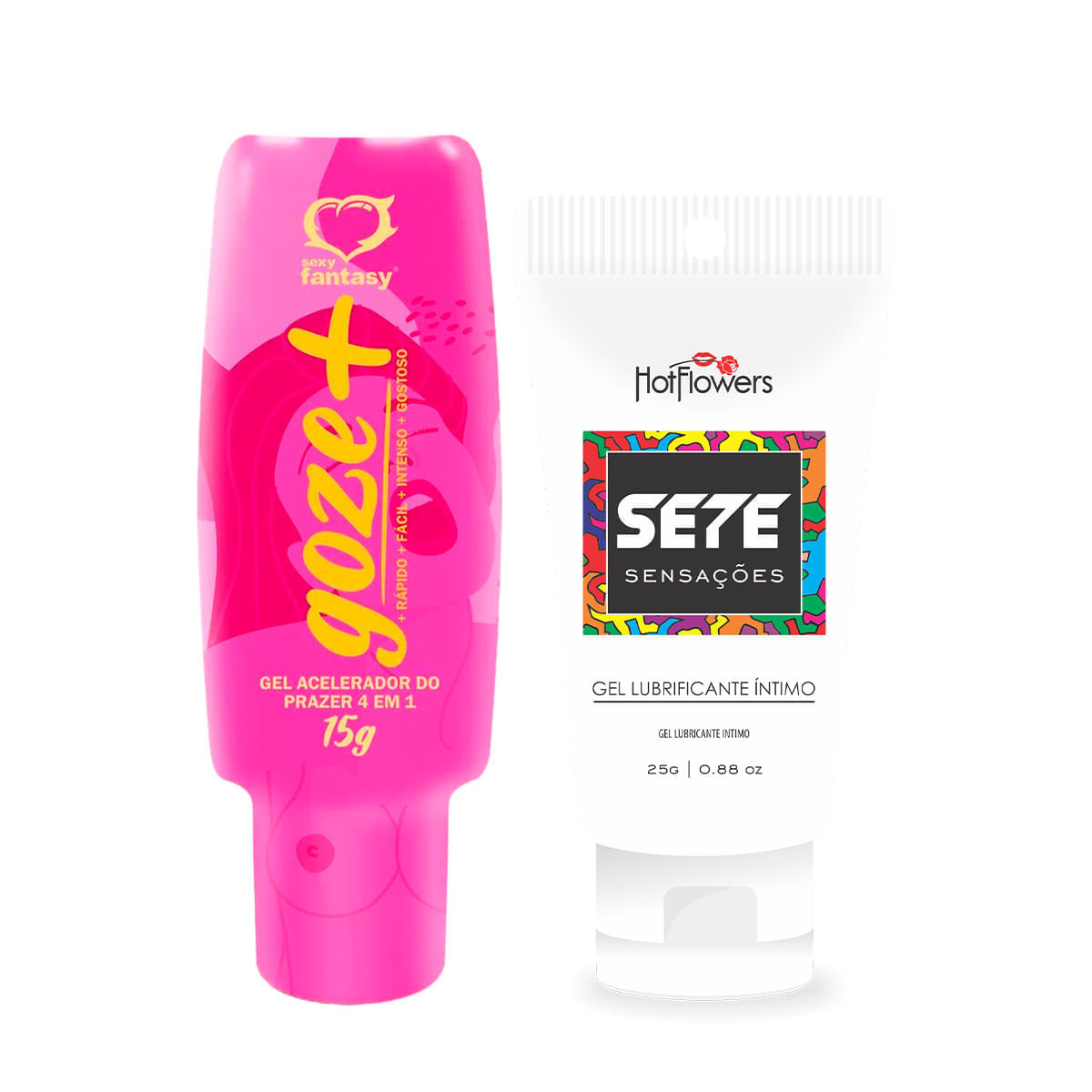 Duplinha com Sete Sensações e Goze +