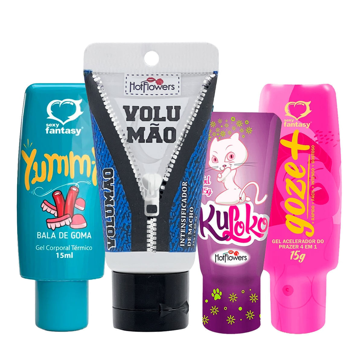 Kit com Goze + Kuloko Yummy e Volumão