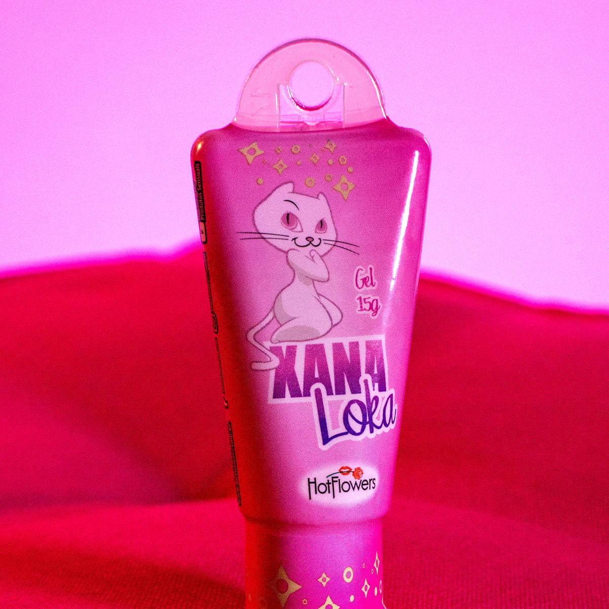 Xana Loka Gel Excitante Feminino Linha Brasileirinhos 15g Hot Flowers