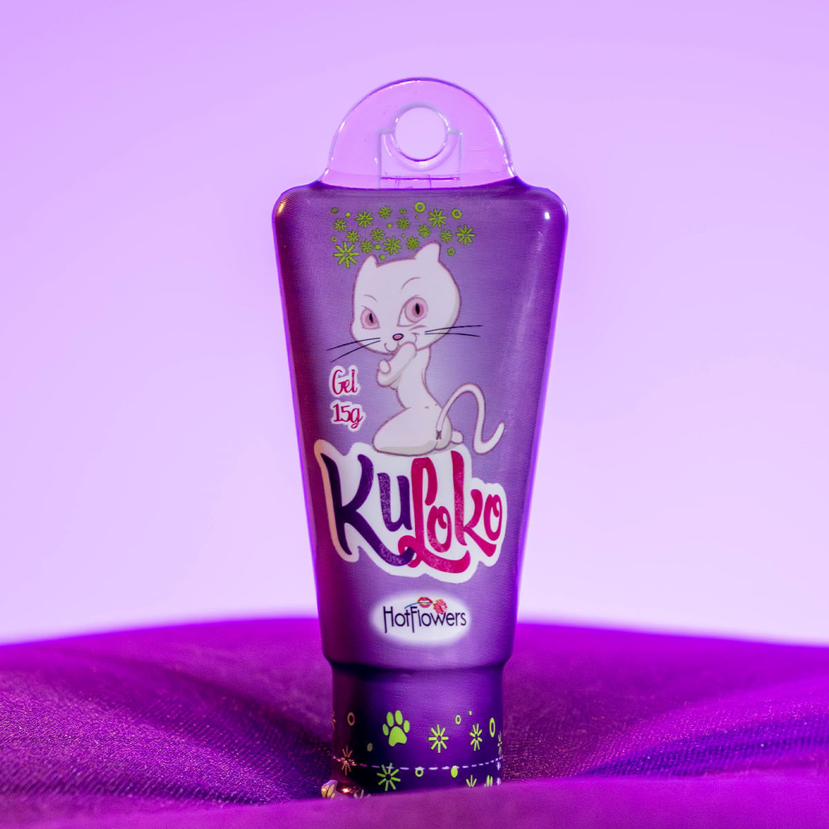 Kuloko Gel Dessensibilizante e Excitante Anal Linha Brasileirinhos 15g Hot Flowers