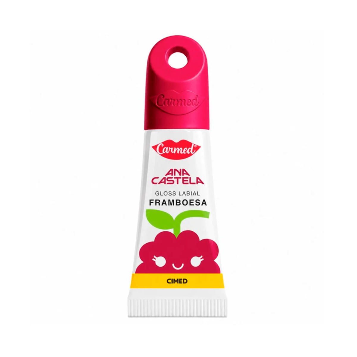 Ana Castela Gloss Labial com Case Framboesa 5g Cimed