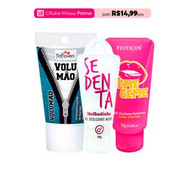 Kit com Volumão Sedenta Molhadinha e Geme Geme
