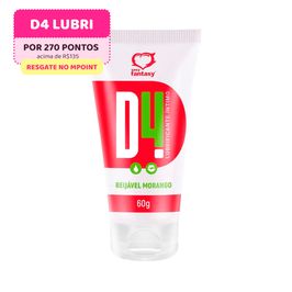 D4 Lubrificante Íntimo Beijável 60G Sexy Fantasy