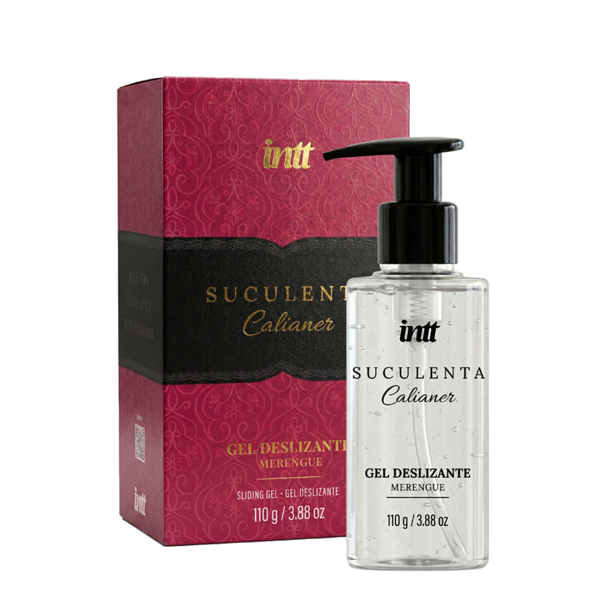 Suculenta Gel Deslizante com Aloe Vera e Pantenol by Calianer 110g Intt