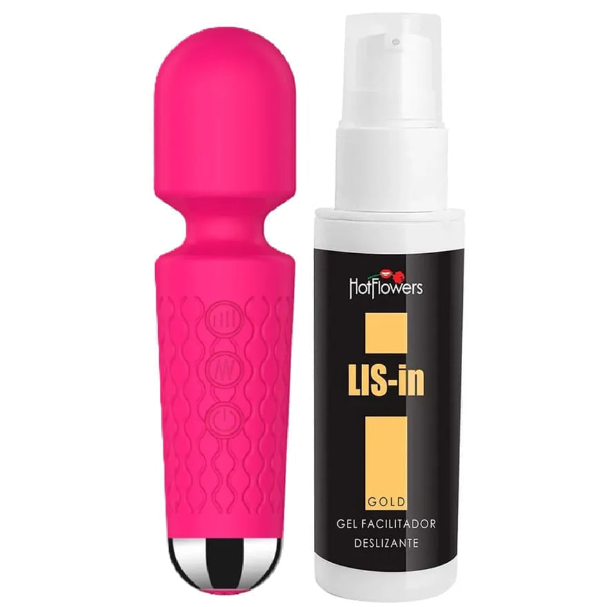 Kit com Mini Varinha Mágica e Lis-In