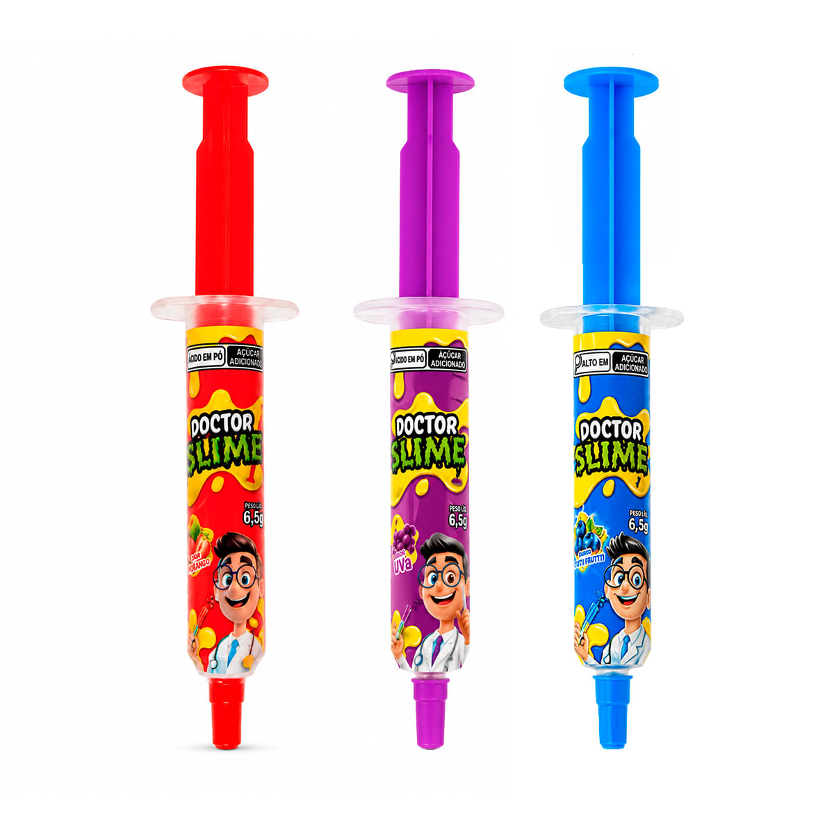 Bala Líquida Doctor Slime 6,5g Danilla