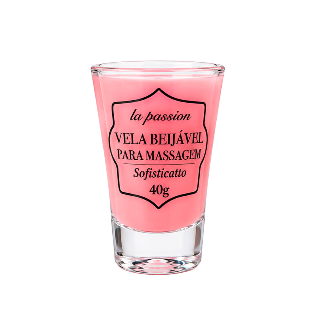 Vela Beijável Para Massagem 40g Linha Passion Sofisticatto
