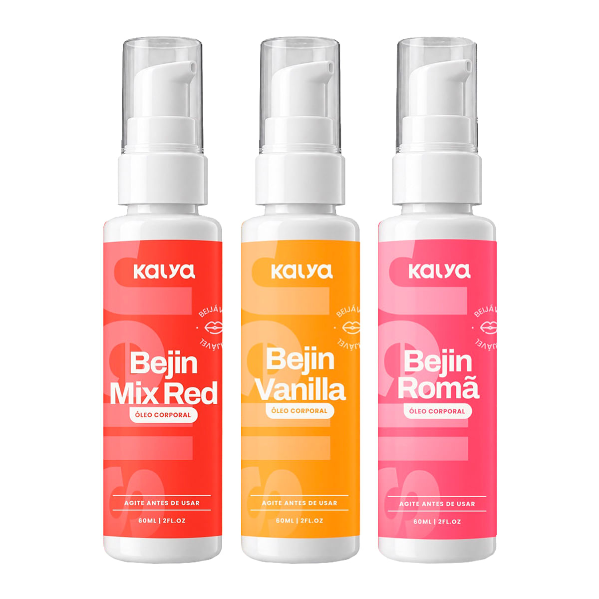 Jells Bejin Óleo de Massagem Beijável 60ml Kalya