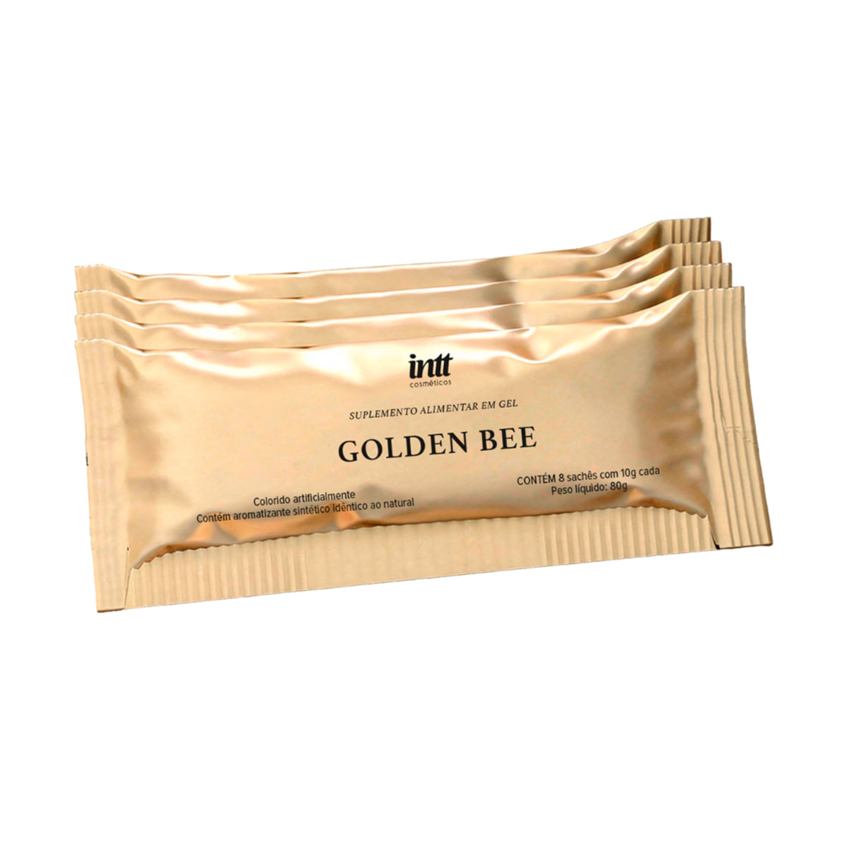 Golden Bee Suplemento Alimentar em Gel com 8 Sachês 10g Intt