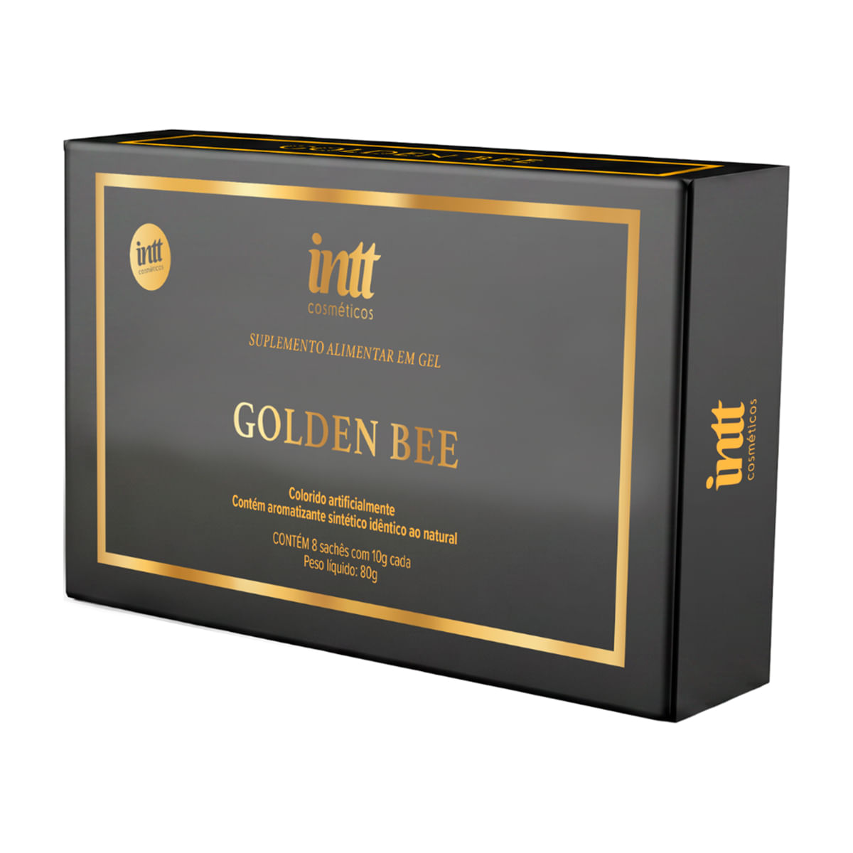 Golden Bee Suplemento Alimentar em Gel com 8 Sachês 10g Intt