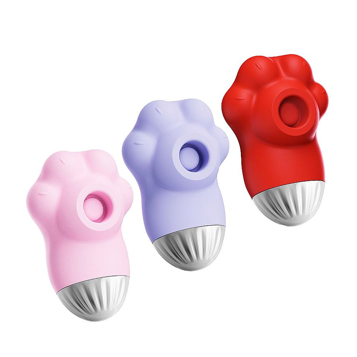 Vibrador de Clitoris em Formato de Patinha com 12 Modos de Pulsação 6.8 x 3.8 Sexy Import