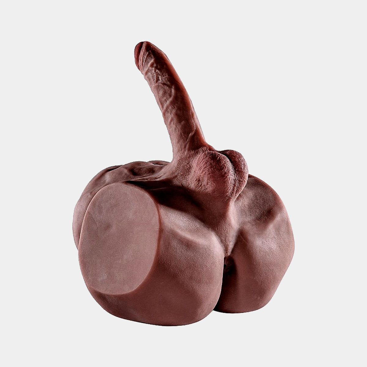Homem Meio Corpo em CyberSkin com Pênis Vertebrado 28,5x21 Sexy Import