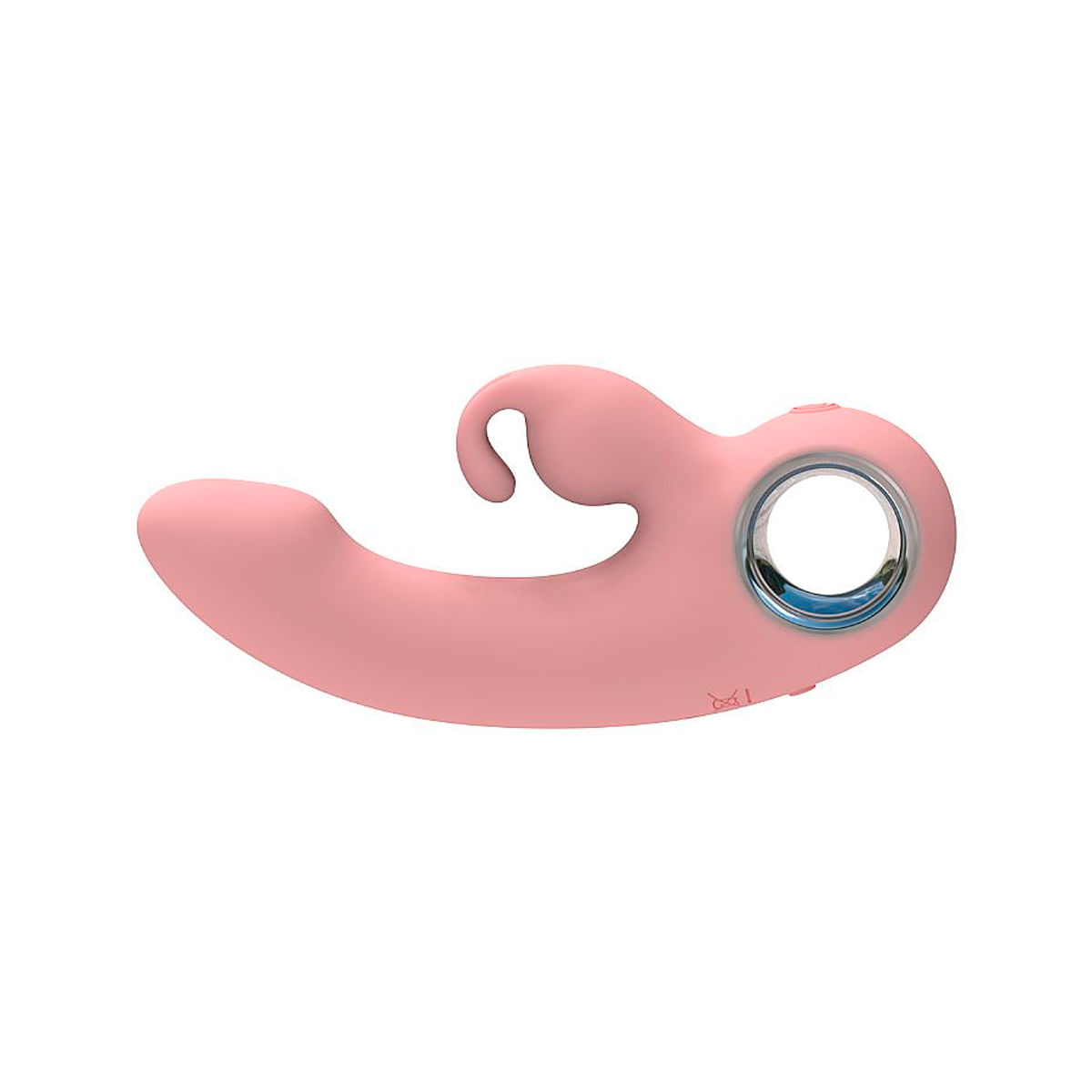 Vibrador de Ponto G e Clitóris 12 Modos de Vibração com Dedilhar Sexy Import