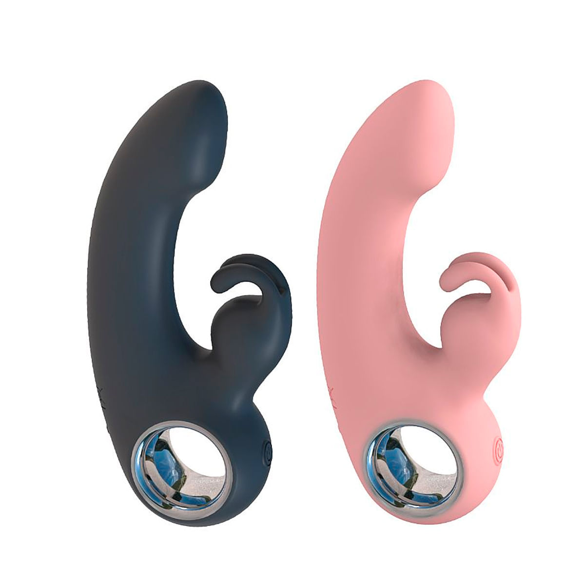 Vibrador de Ponto G e Clitóris 12 Modos de Vibração com Dedilhar Sexy Import