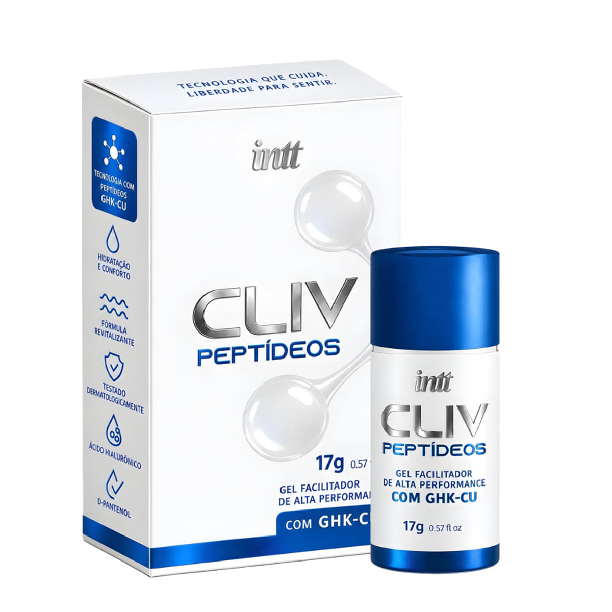 Cliv Peptídeos Gel Facilitador Anal 17g Intt