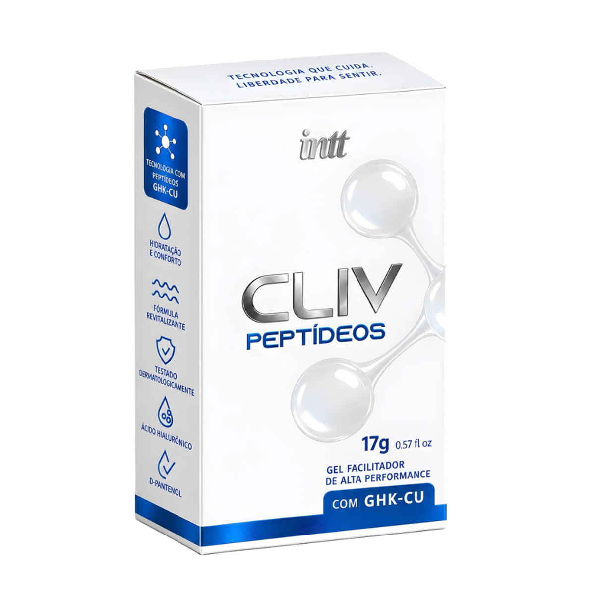 Cliv Peptídeos Gel Facilitador Anal 17g Intt