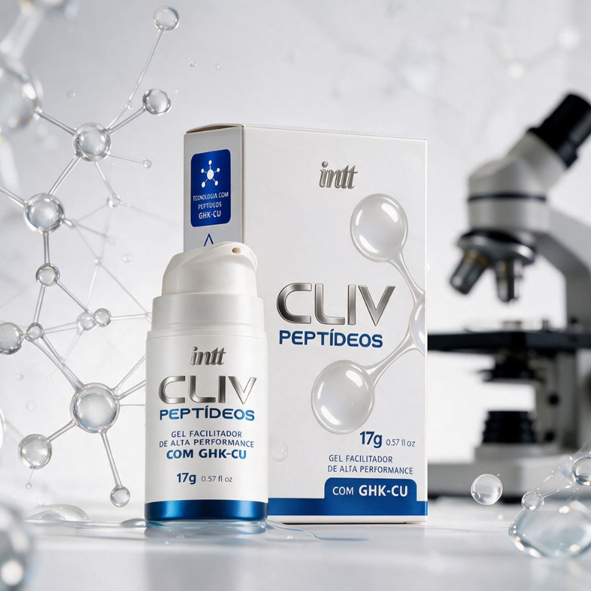 Cliv Peptídeos Gel Facilitador Anal 17g Intt