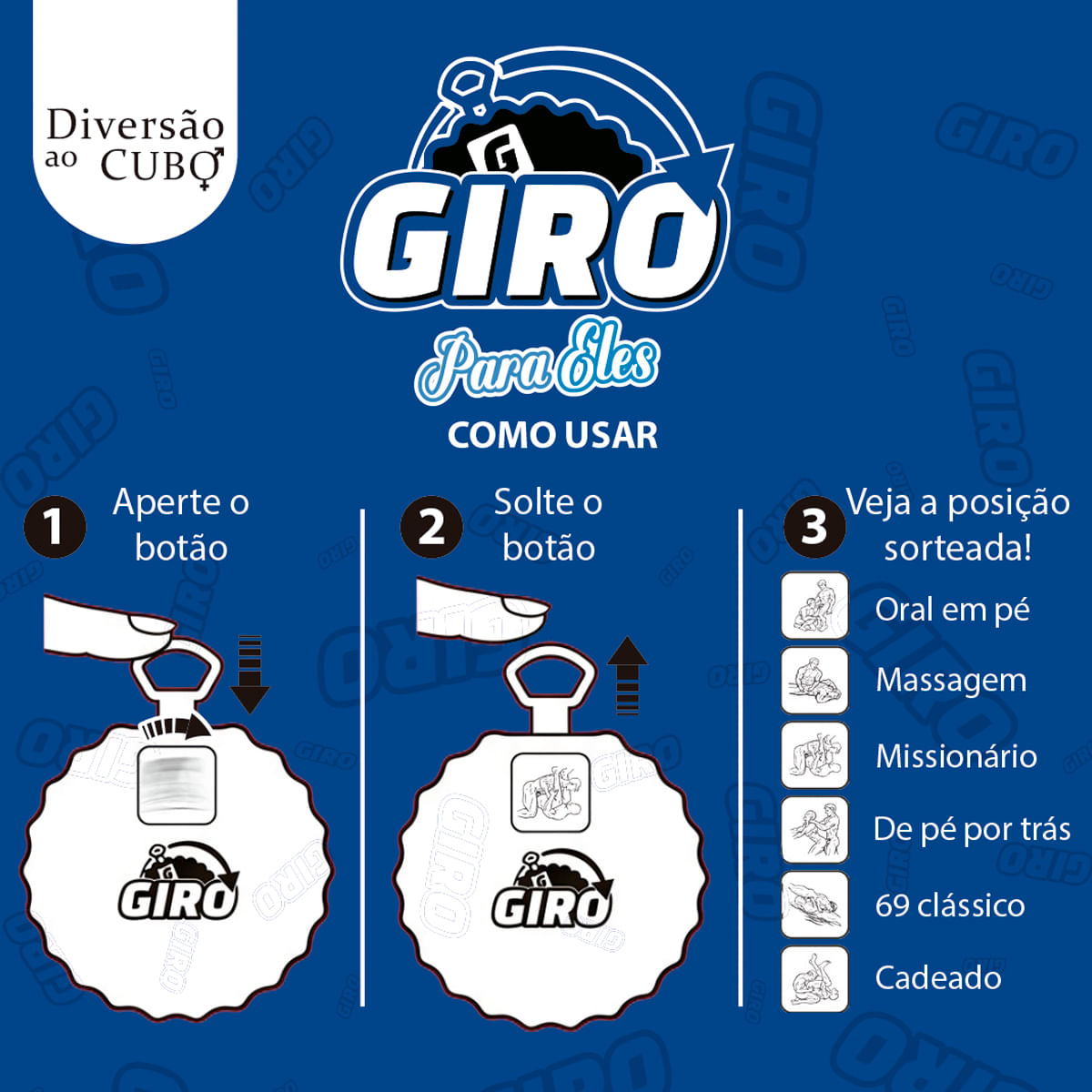 Giro Para Eles Jogo Interativo Diversão ao Cubo