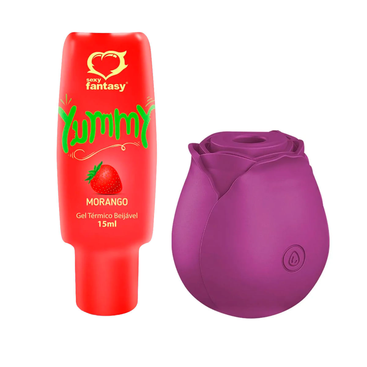 Duplinha com Rosa Estimuladora e Yummy