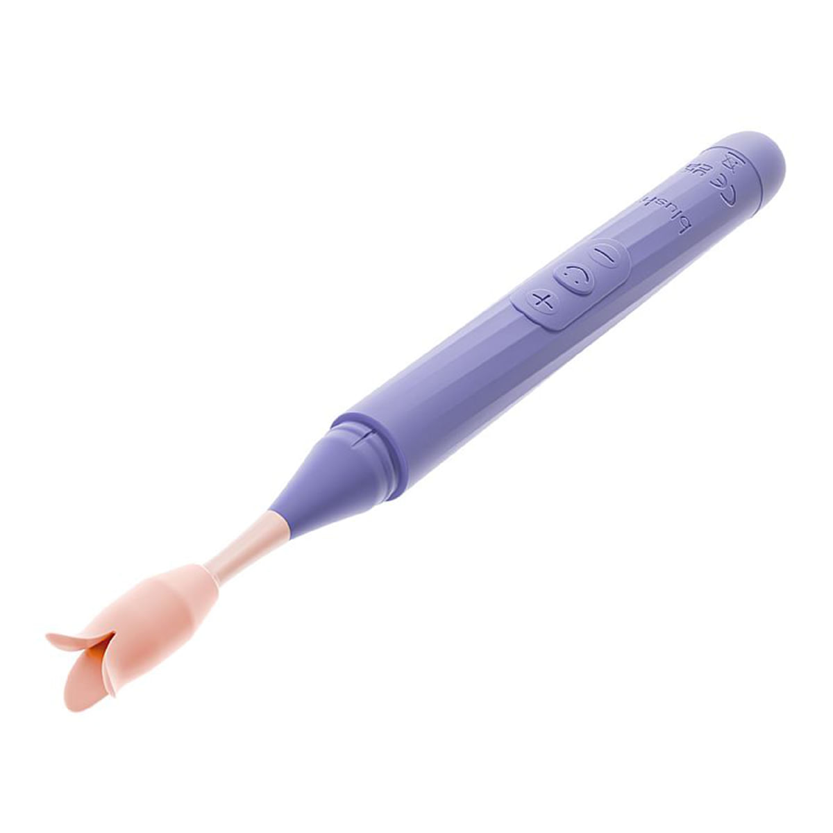 Vibrador de Clitóris Juno Blush em Formato de Caneta com 3 Acessórios Sexy Import