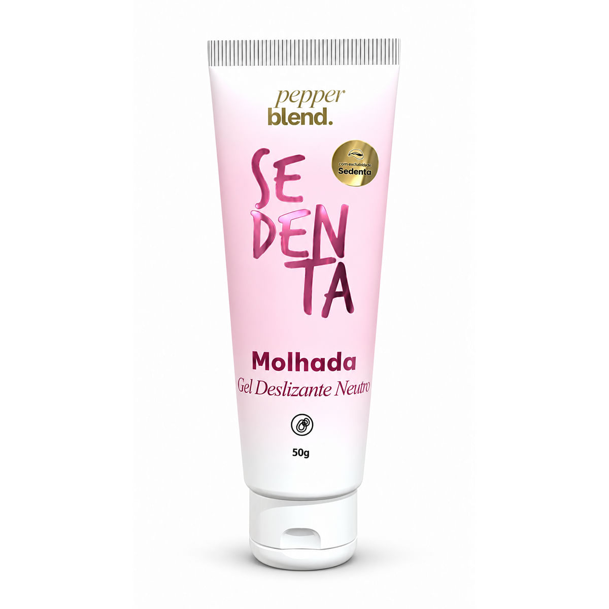 Sedenta Molhada Gel Deslizante Neutro 50g Pepper Blend